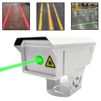 Лазерная технология для разметки промышленных полов Виртуальная лента для разметки безопасности пешеходных дорожек Линии парковки для безопасности пешеходов на складе
