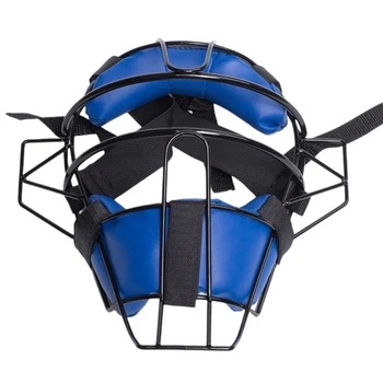 Маска для софтбола, защита головы полевого игрока с широким обзором, шлем для софтбола, Бейсбольная маска для ловли