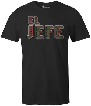 Мужская футболка El Jefe с 9 коронами-ElJefe-Темно-синий-XL