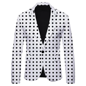 Мужской повседневный деловой костюм, блейзер, приталенный пиджак, пальто, деловые топы на пуговицах, офисные пиджаки для общения, мужские рубашки