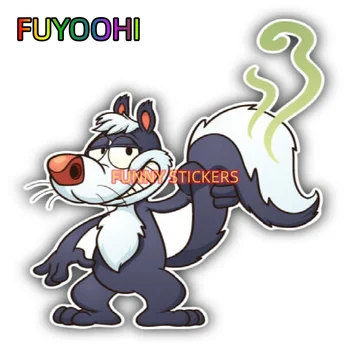Наклейка на бампер автомобиля FUYOOHI Fun Skunk Animal Наклейка для автомобиля для наклейки