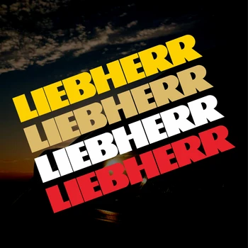 Наклейки Liebherr - Виниловые Наклейки - Краны, Грузовики, Вилочные погрузчики, Погрузочно-разгрузочные работы