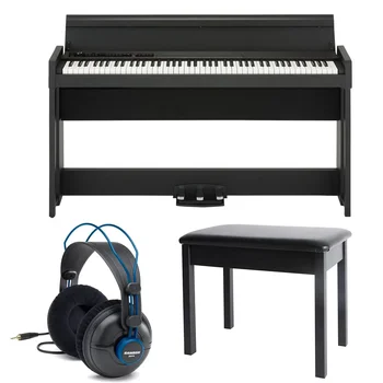 (НОВАЯ СКИДКА) Цифровое пианино Korg C1 Air Bluetooth с 88 клавишами и 3 клавишами Hammer Action + наушники