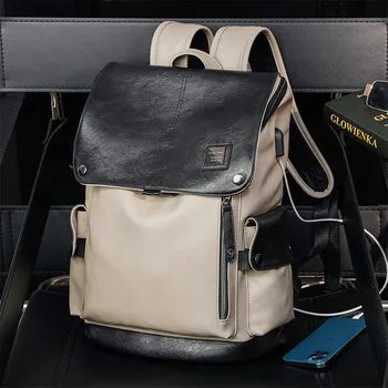 Новые мужские рюкзаки в тон цвету, Модный тренд для молодежи, студентов, отдыха и путешествий, Мужская крайняя плоть, Мужской компьютерный рюкзак оптом