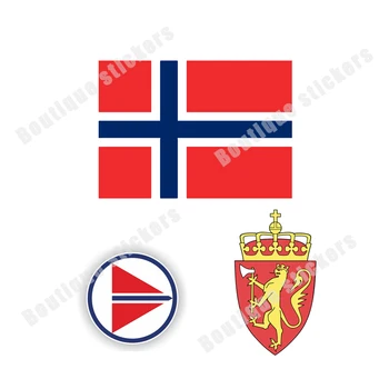 Норвежский флаг, Национальная эмблема, флаг ВВС Норвегии, наклейка, Индивидуальность, Наклейка на гоночный автомобиль, наклейка на стену для ноутбука, тележка, караван