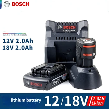 Оригинальное зарядное устройство Bosch 10.8V12v18v источник питания литиевой батареи подходит для аксессуаров ручной электрической дрели GSR120-Li