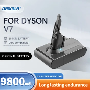 Оригинальный Аккумулятор Dyson V7 21,6 В 6800 мАч Литий-литиевая Аккумуляторная Батарея для Замены Пылесоса Dyson V7 Battery Animal Pro