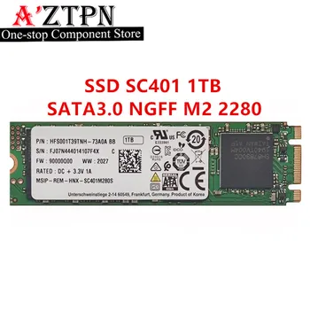 Оригинальный НОВЫЙ SC401 SC401M280S 1 ТБ М2 SATA3 Протокол NGFF SSD Твердотельный Накопитель Для Настольного ноутбука