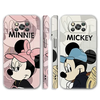 Пара Minnie Mouse Feilin Filim Роскошный Чехол Для Xiaomi POCO F5 F4 F3 F2 X5 X4 X3 X2 M5 M4 M3 GT Pro Жесткий Чехол Для Телефона Coque Capa