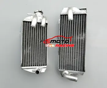 Полностью алюминиевый Радиатор охлаждения для Destroy sinistro Honda CRF450R CRF 450 R 2017 17