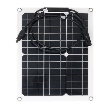 Портативное Монокристаллическое Зарядное Устройство Для Солнечной Панели 18V RV Car Battery Charger мощностью 4X30 Вт