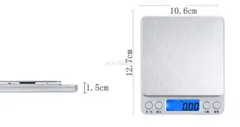 прецизионные электронные кухонные весы для пищевых продуктов, высокоточные электронные весы для выпечки весом 0,01 г