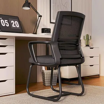 Рабочее эргономичное офисное кресло с поворотными дизайнерскими колесиками, расслабляющие мобильные кресла, школьный пол, школьная мебель Silla Escritorio