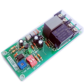Регулируемый модуль реле управления таймером AC100V-220V, плата переключателя задержки выключения вытяжного вентилятора Mr22 19