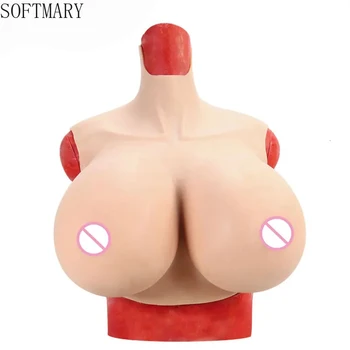 Силиконовый накладной детский ремешок SOFTMARY Z Cup, встряхивающий силиконовый костюм для искусственной груди Queen Shemali Ladyboy, Накладные сиськи, Формы груди
