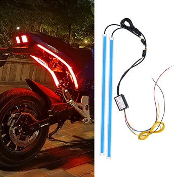 Сканирующий мотоцикл, струящийся Водонепроницаемый декоративный светодиод для мотоцикла Gasgas Nmax 125 Yamaha R7, брелок для ключей, Гнездо для мотоцикла