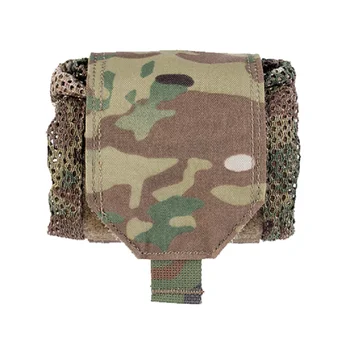 Сумка для утилизации тактической сетки, армейская складная сумка MOLLE Mini EDC, TR