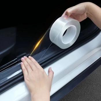 Универсальная защитная пленка для бампера автомобиля Nano Stickers для Fiat 500 Flip Folding Remote Key Shell Protecor