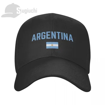 Флаг Аргентины с буквенной бейсболкой от Солнца, Шляпы, регулируемые для мужчин, Женщин, Унисекс, крутая уличная шляпа