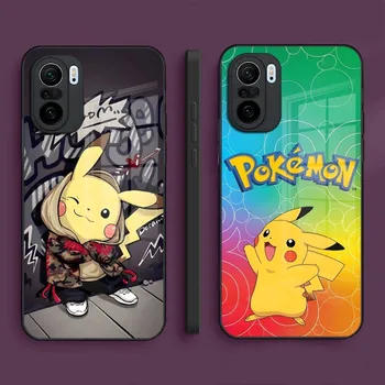 Чехол для телефона Pokemon Pikachu для Xiaomi 13 12 X Redmi Note 11 10 S Lite T Pro POCO M4 X3 Glass