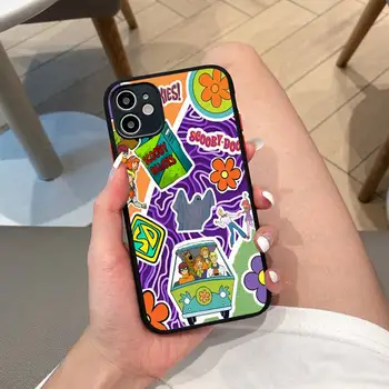 Чехол для телефона S-Scooby Cartoon Doo для iPhone 14 11 12 13 Mini Pro Max 8 7 Plus X XR XS MAX с Полупрозрачной Матовой крышкой