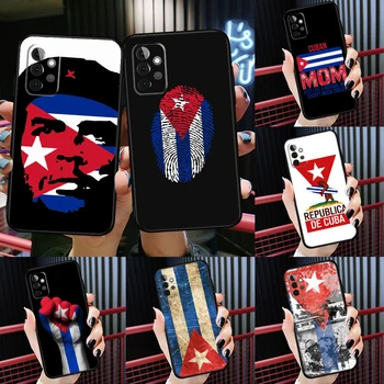 Чехол с флагом Кубы для Samsung Galaxy A54 A34 A24 A14 A73 A53 A33 A23 A13 A52 A32 A22 A12 A51 A71