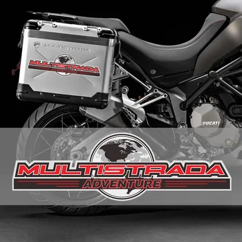 Эмблема багажника для Ducati MULTISTRADA 950 1200 1260 S V4 Наклейки, наклейка на бак, накладка на бак, защитные корзины, алюминиевые чехлы для багажа